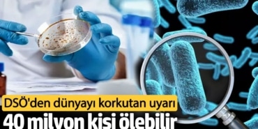 Süper Bakteri Alarmı: 2050'ye Kadar 40 Milyon Ölüm!