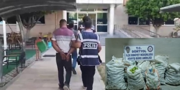 Mandalina çalan 2 kişi tutuklandı