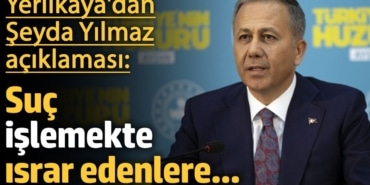 Ali Yerlikaya'dan şehit polis Şeyda Yılmaz açıklaması