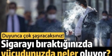 Sigara Bırakmanın Vücuda Faydaları