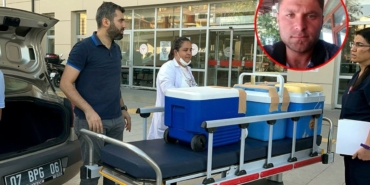 Burdur'da beyin ölümü gerçekleşen inşaat ustasının organları 4 kişiye umut oldu