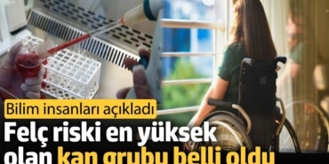 A Kan Grubu Felç Riskini Artırıyor!