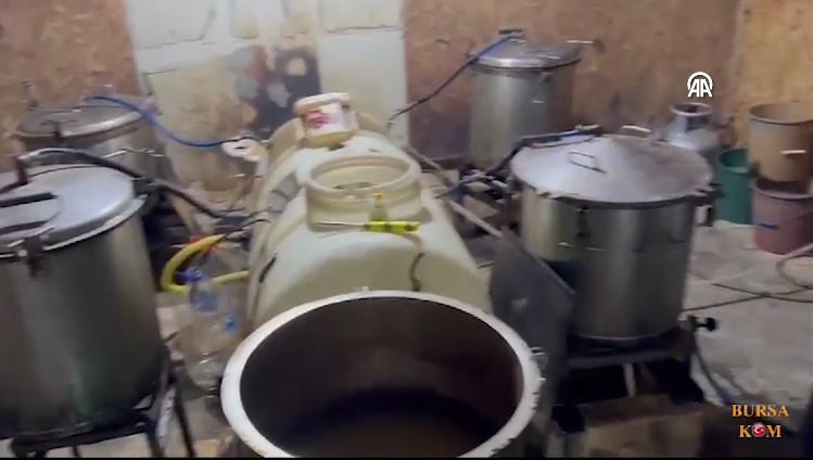 Bursa'daki Operasyon Sonrası Ele Geçirilenler