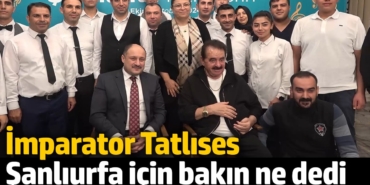 Şanlıurfa’da İbrahim Tatlıses’i Başkan Gürpınar karşıladı