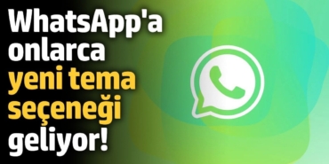 WhatsApp'a onlarca yeni tema seçeneği geliyor!
