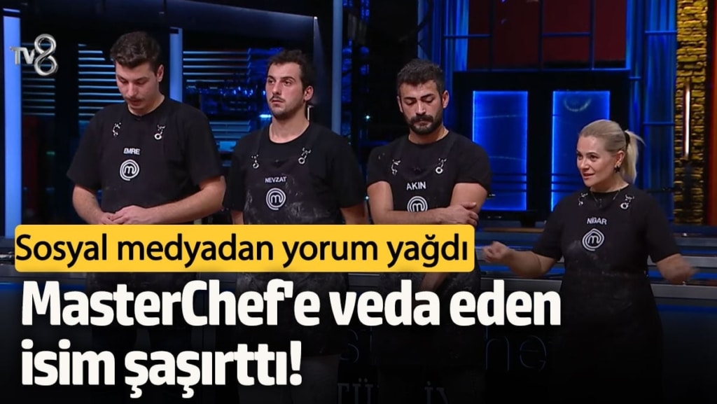MasterChef'e veda eden isim şaşırttı! Sosyal medyadan yorum yağdı
