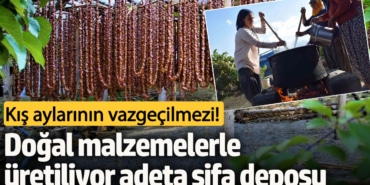 Kışın Şifa Kaynağı: Doğal Cevizli Sucuk