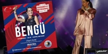 Cumhuriyet’in 101'inci yılı Kartal’da Bengü'yle kutlanacak