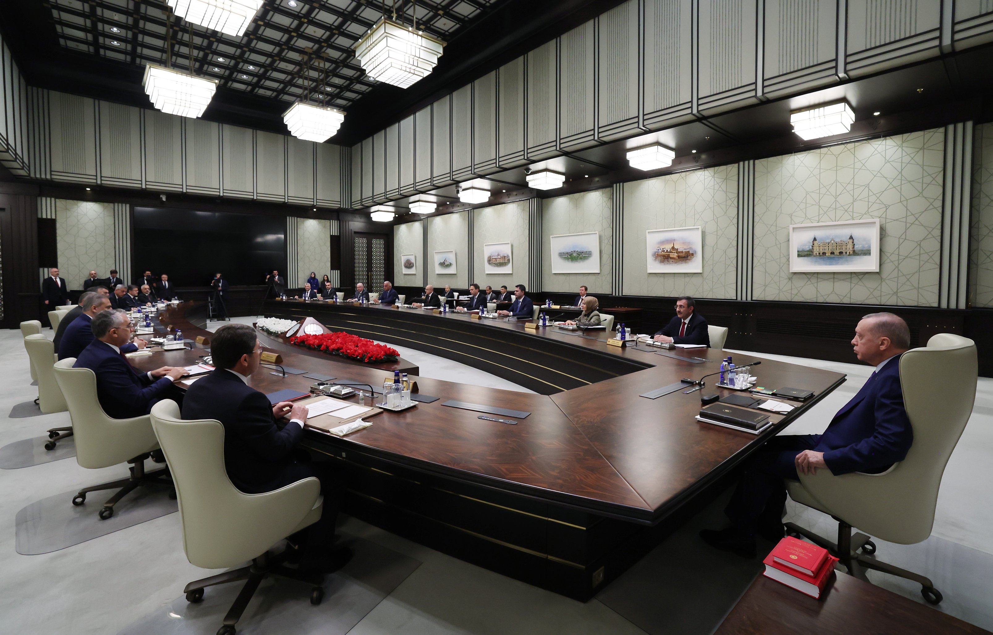 1730143361 866 Erdogan Baskanliginda Acil Kabine Toplantisi Kabine Toplantısı