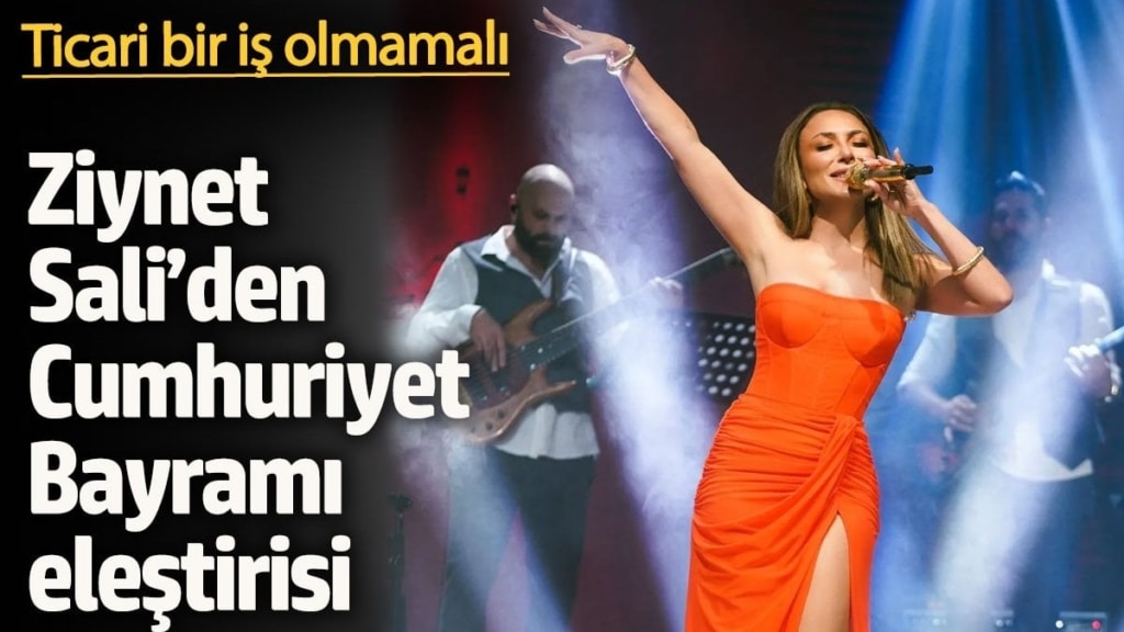 Ziynet Sali’den Cumhuriyet Bayramı eleştirisi: Ticari bir iş olmamalı