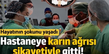64 Yaşındaki Hastada 26 Kilogramlık Tümör Tespit!
