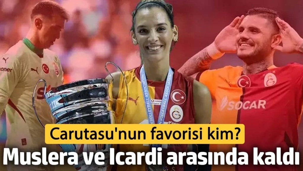 Galatasaray'da Carutasu'dan dikkat çeken  Muslera ve Icardi cevabı! Favorisini açıkladı