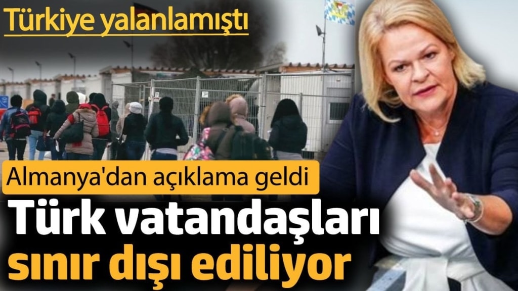 Türk vatandaşları sınır dışı ediliyor. Türkiye yalanlamıştı. Almanya'dan açıklama geldi