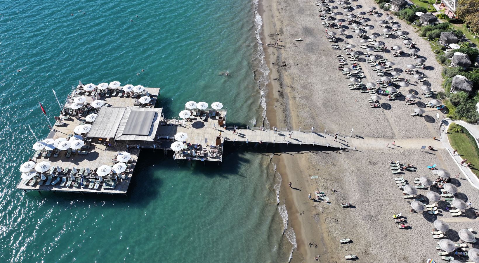 Antalya Sahilleri Gunesle Senlendi Antalya Deniz Manzarası