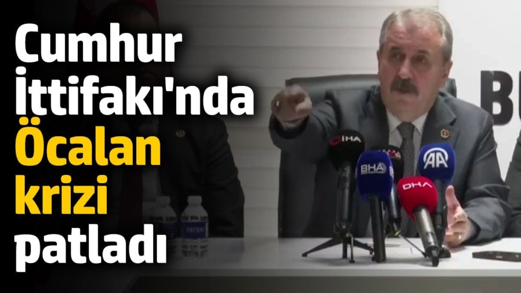 Cumhur İttifakı'nda Öcalan krizi patladı