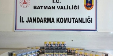 Batman’da kaçak sigara operasyonu: 720 paket ele geçirildi