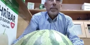 Dev karpuzun yetiştirildiği şehir şoke etti
