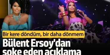 Bülent Ersoy'dan şoke eden açıklama: Hayatımda bir kere döndüm, bir daha dönmem