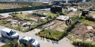 Bursa'da 63 tiny house yıkıldı