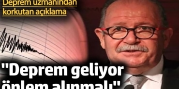 'Deprem geliyor önlem alınmalı'. Deprem uzmanından korkutan açıklama
