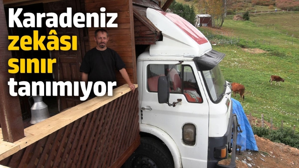 Karadeniz zekâsı sınır tanımıyor! 4 oda 1 mutfak 18 metre uzunluğunda