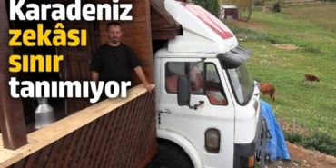 Karadeniz zekâsı sınır tanımıyor! 4 oda 1 mutfak 18 metre uzunluğunda