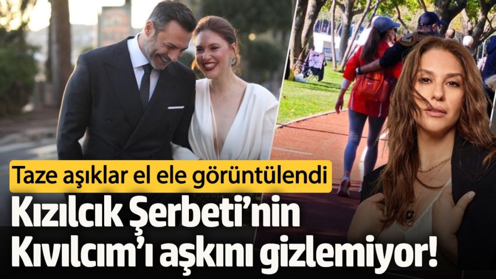 Kızılcık Şerbeti’nin Kıvılcım’ı aşkını gizlemiyor! Taze aşıklar el ele görüntülendi