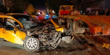 Antalya’da zincirleme kaza. 1 yaralı