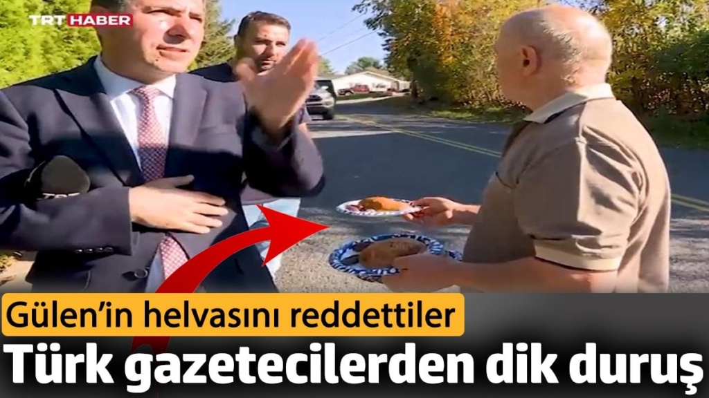 Türk gazeteciler FETÖ'nün helvasını reddetti. Türk milleti gibi dik durdular