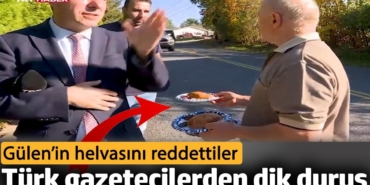 Türk gazeteciler FETÖ'nün helvasını reddetti. Türk milleti gibi dik durdular