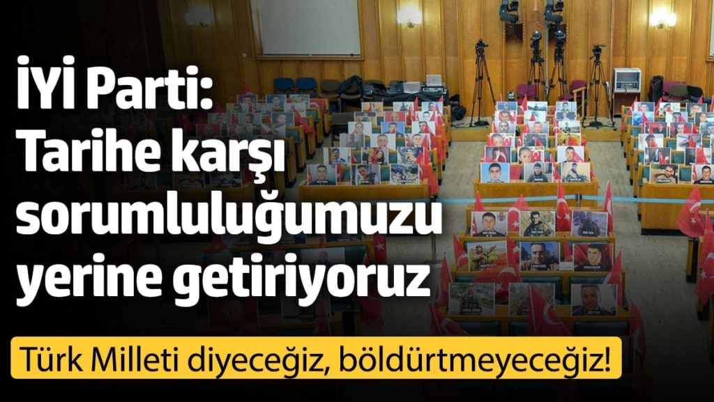 İYİ Parti'den şehitlerimiz için özel videolu paylaşım