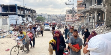 Filistinliler Gazze’nin kuzeyinden sürgün ediliyor