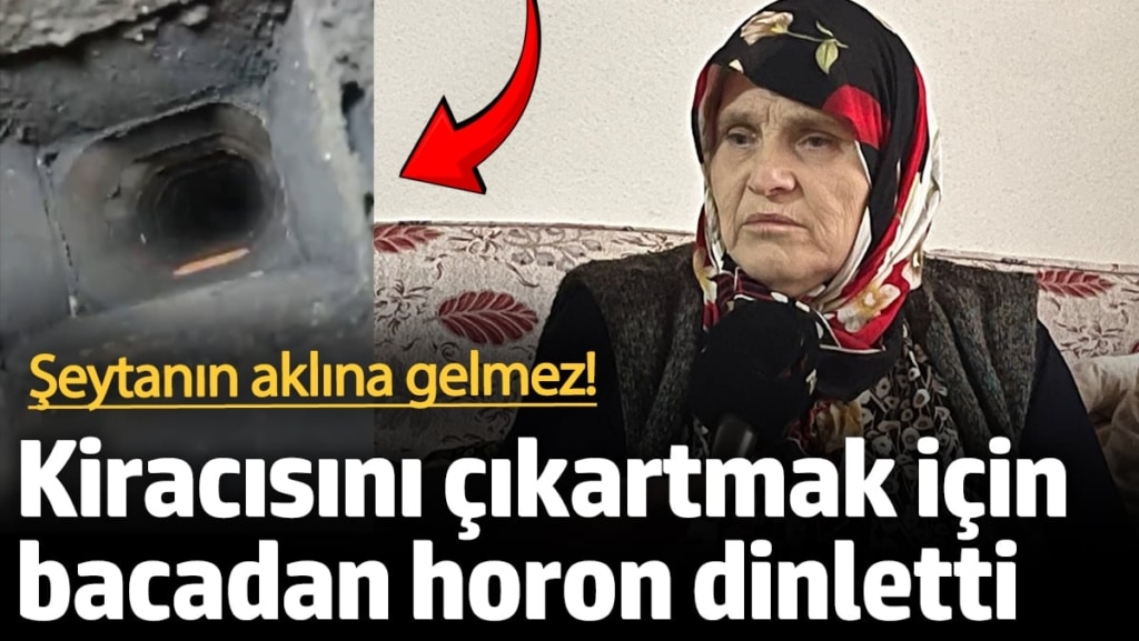 Şeytanın aklına gelmez! Kiracısını çıkartmak için horonla işkence etti