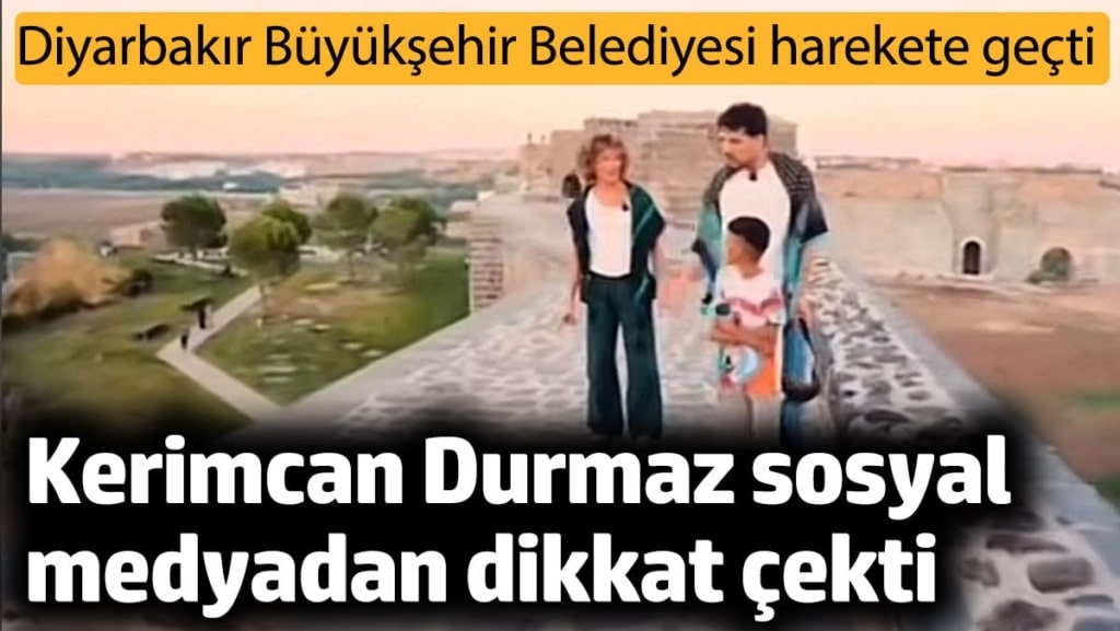 Kerimcan Durmaz çağrı yapmışı. Diyarbakır Büyükşehir Belediyesi harekete geçti