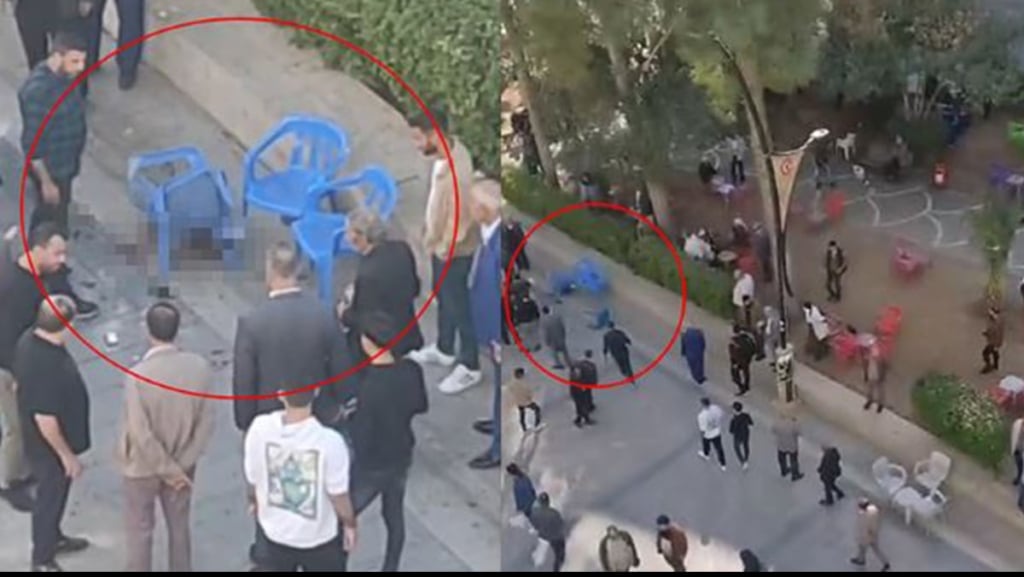 Kaldırımda otururken bıçaklı saldırıya uğradı