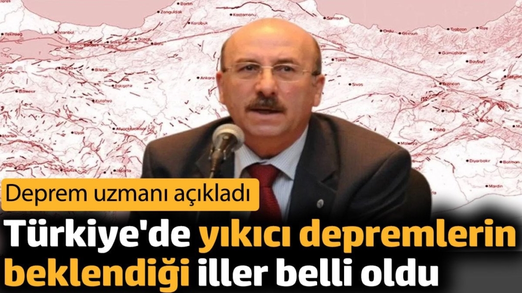 Türkiye'de yıkıcı depremlerin beklendiği iller belli oldu. Deprem uzmanı açıkladı