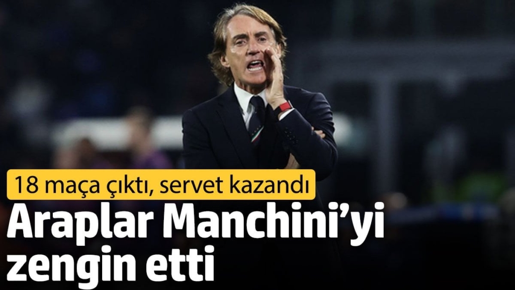 Araplar Manchini’yi zengin etti. 18 maça çıktı, servet kazandı