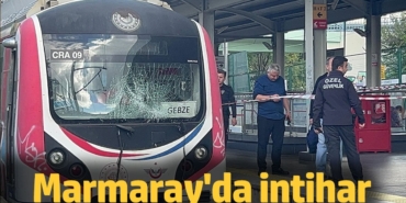 Marmaray'da raylara atlayan kişi öldü