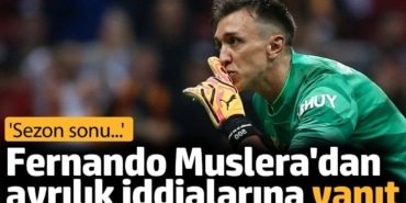 Muslera'dan ayrılık iddialarına yanıt: 'Sezon sonu...'
