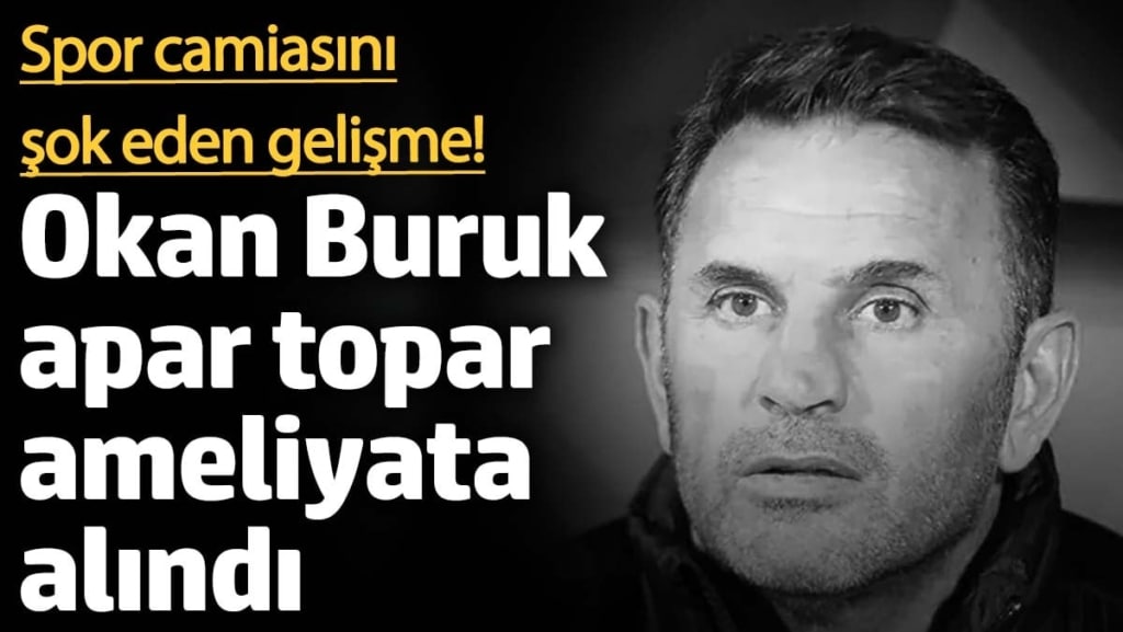 Okan Buruk'un apandisti patladı! Apar topar ameliyata alındı!