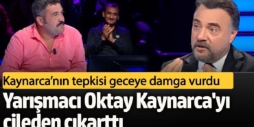Kim Milyoner Olmak İster'de yarışmacı Oktay Kaynarca'yı çileden çıkarttı! Tepkisi geceye damga vurdu