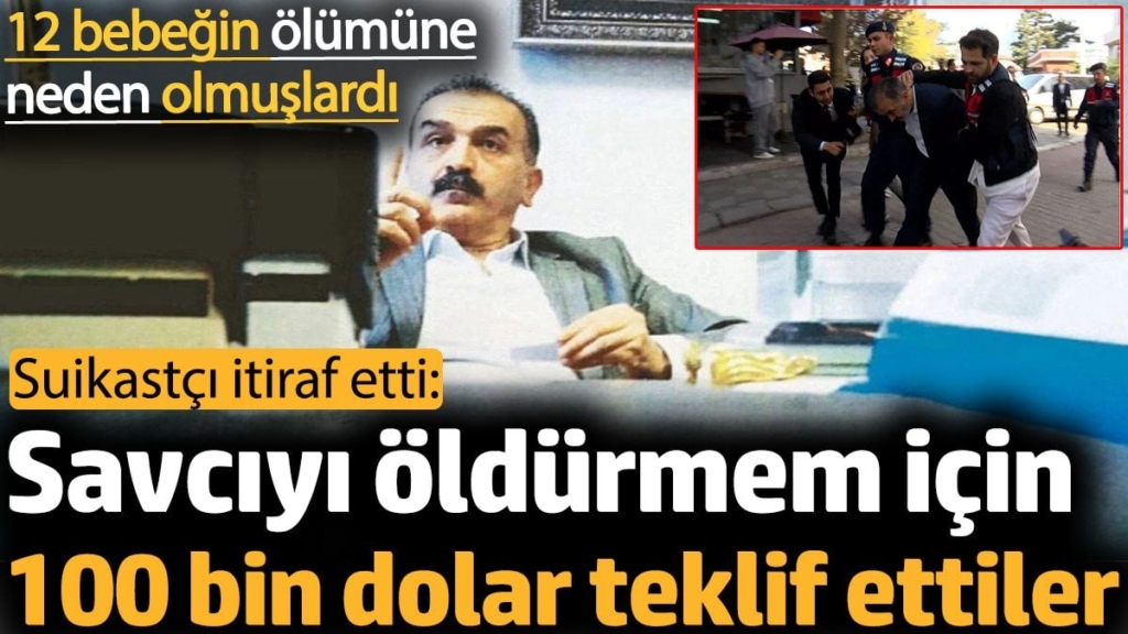 'Savcıyı öldürmem için 100 bin dolar teklif ettiler'. Suikastçı itiraf etti