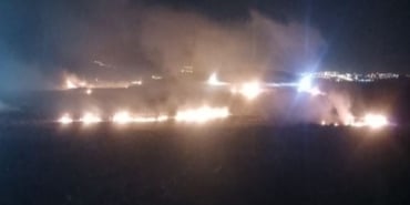 Anız yangını 8 bin dönem araziye sıçradı