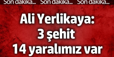 Ali Yerlikaya'dan terör saldırısı açıklaması: 4 şehit 14 yaralı var
