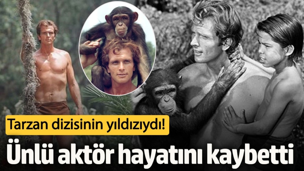Tarzan dizisinin yıldızıydı!  Ünlü  Amerikalı aktör Ron Ely hayatını kaybetti