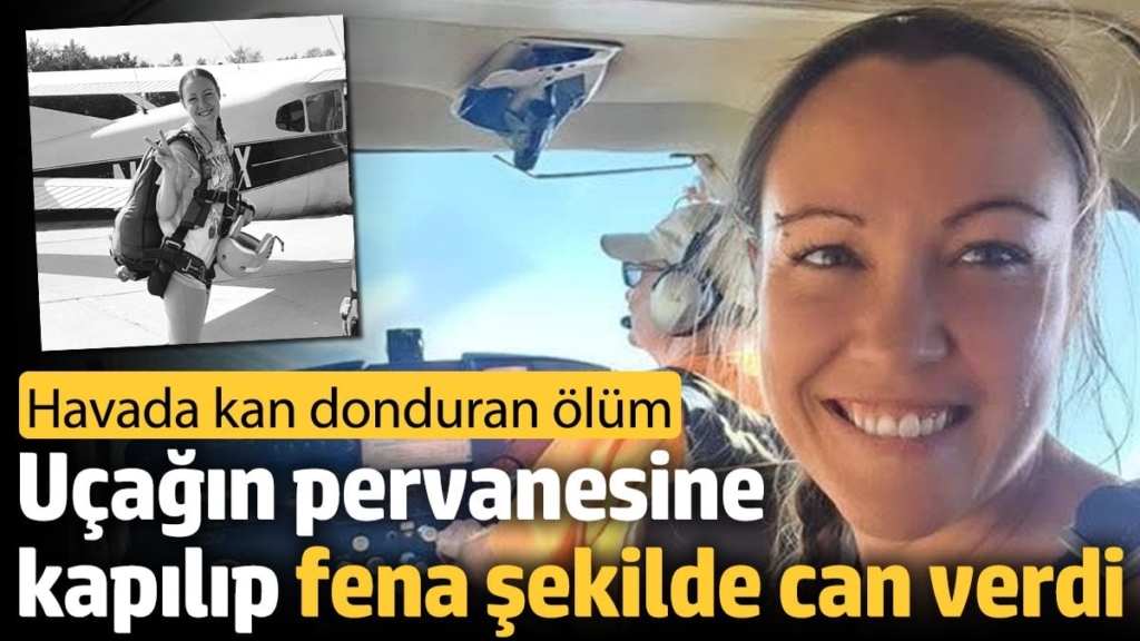 Havada kan donduran ölüm: Uçağın pervanesine kapılıp fena şekilde can verdi