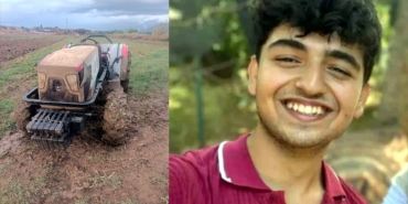 Tarla sürerken yıldırım isabet eden sürücü öldü