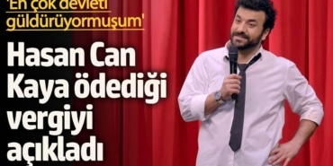 Hasan Can Kaya ödediği vergiyi açıkladı:  En çok devleti güldürüyormuşum
