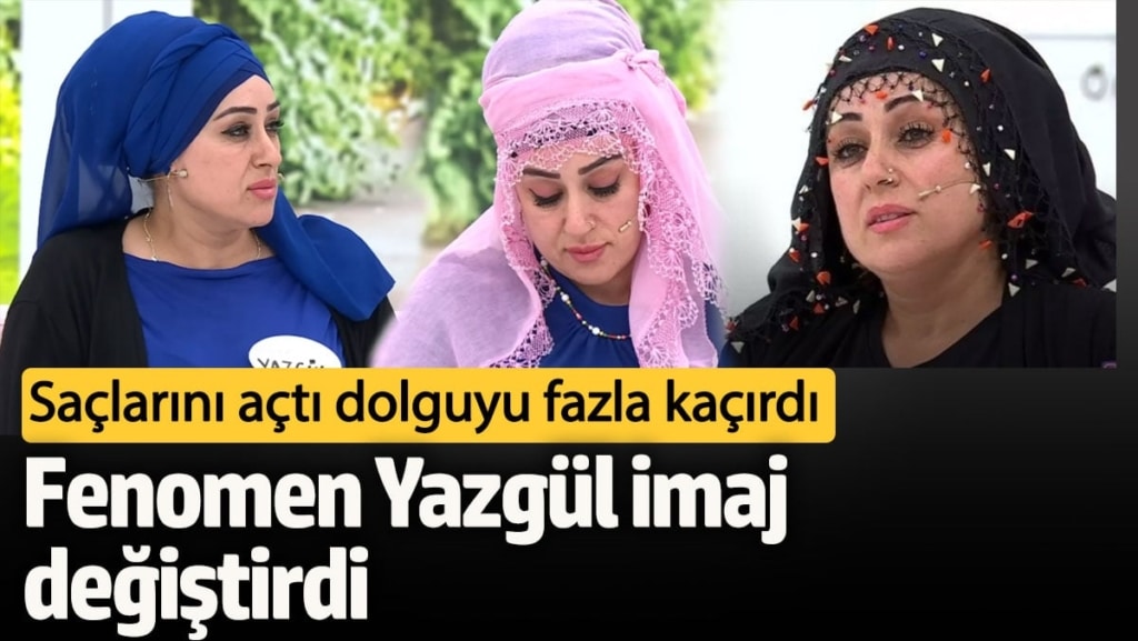 Fenomen Yazgül imaj değiştirdi!  Saçlarını açtı, dolguyu fazla kaçırdı