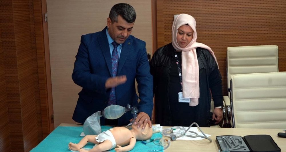 Sağlık personellerine NRP eğitimi verildi!